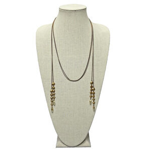 Stella & Dot Gold Long Necklace